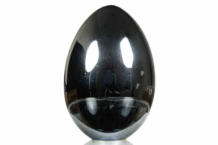 Polished Silicon Egg - California #356380